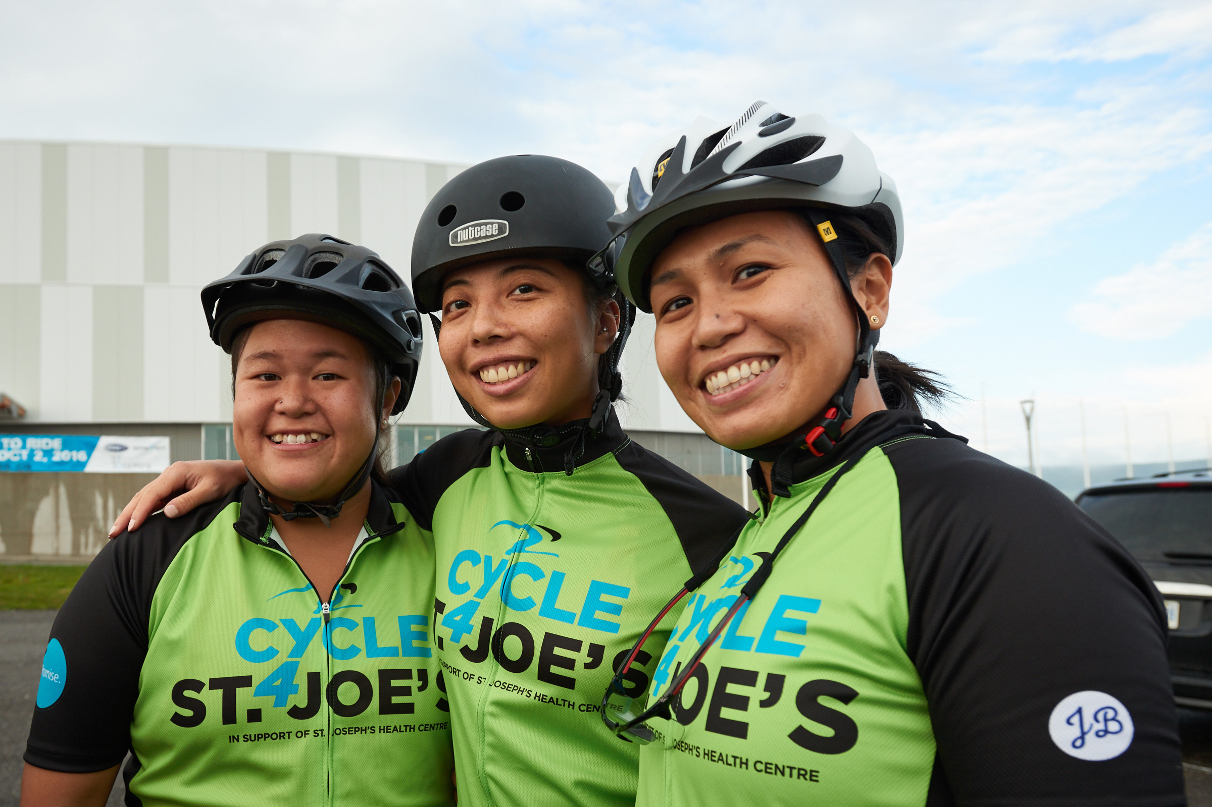 Cyclists Posing